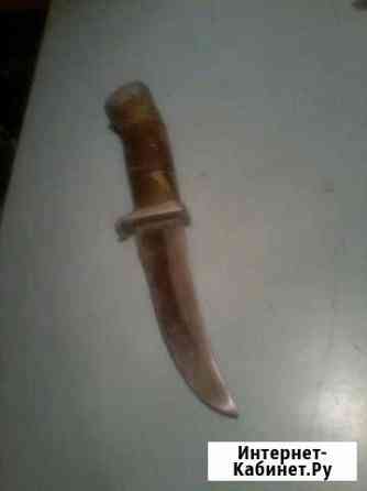 Нож цельный металл лезвие 13,7см Нижний Новгород