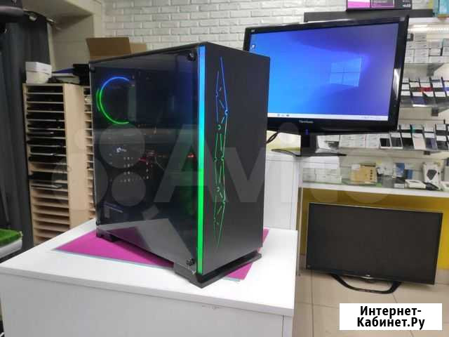 Игровой RGB i3-7100 8Gb DDR4 1Tb GTX1050Ti 4Gb Кемерово - изображение 1