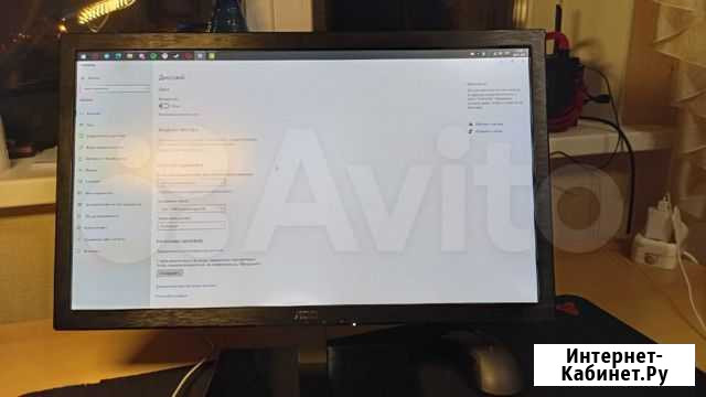 Монитор AOC 2276WM 75hz для цветокоррекции и работ Москва - изображение 1