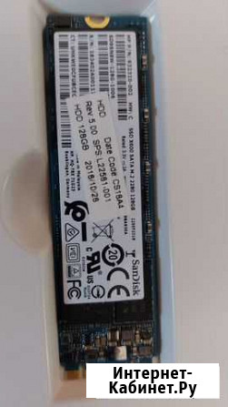 SSD SanDisk 128 Gb (жесткий диск) M.2 2280 B & M Москва - изображение 1