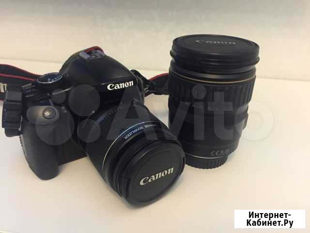 Canon 450d Kit + объектив Canon 28-135mm f/3.5-5.6 Оренбург - изображение 1