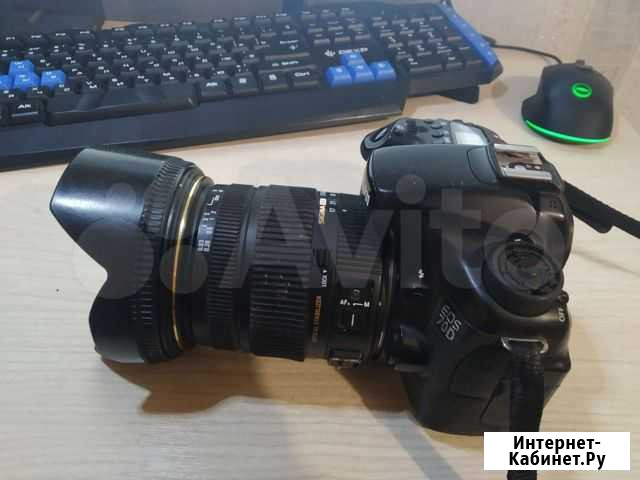 Фотоаппарат Canon 70D + Sigma 17-50 Астрахань - изображение 1