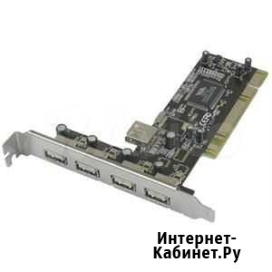 Gembird USB 2.0 4+1 port PCI host adapter Ставрополь - изображение 1