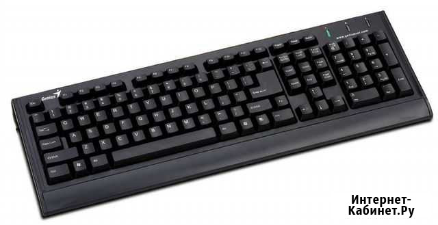 Клавиатура Genius KB-06X2 PS/2 Чёрная Пермь - изображение 1