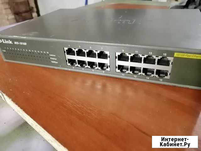 Коммутатор D-link DES-1016D Чита - изображение 1