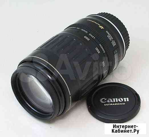 Canon EF 100-300 usм состояние 5, пересыл Санкт-Петербург