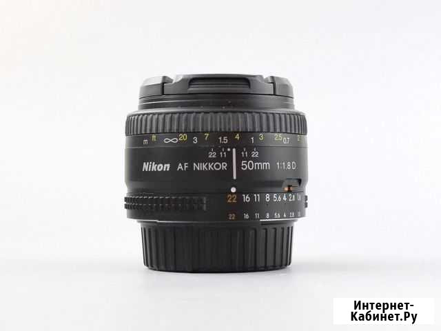Объектив Nikon AF 50mm f1.8D Новосибирск - изображение 1