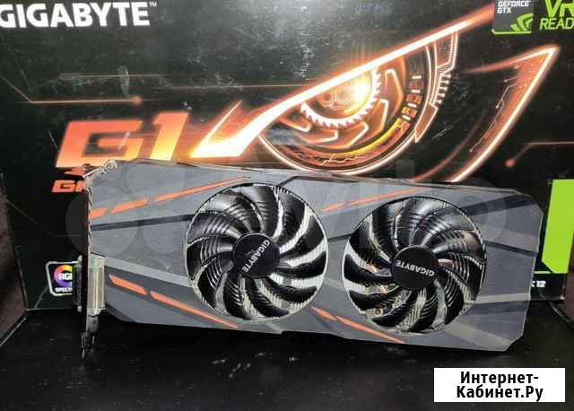 Видеокарта gigabyte gеfоrсе GTX 1060 G1 gaming Ростов-на-Дону - изображение 1