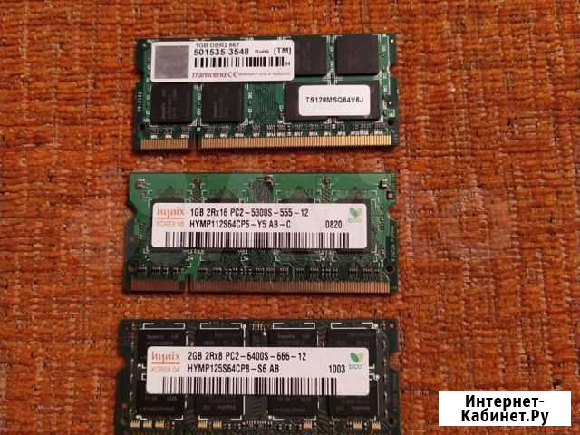 Оперативная память ddr2 для ноутбука Новороссийск - изображение 1