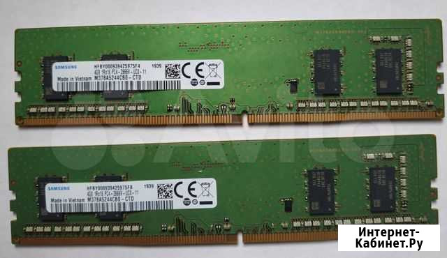 4 Гб DDR4 Samsung 2666 мгц (новая) Волгоград - изображение 1