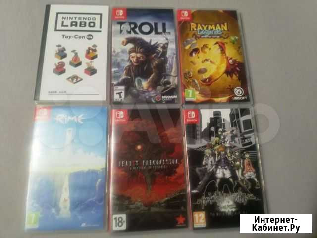 Игры nintendo switch Рязань - изображение 1