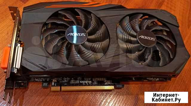 Видеокарта GV-RX580 Aorus 4gb Грязи - изображение 1
