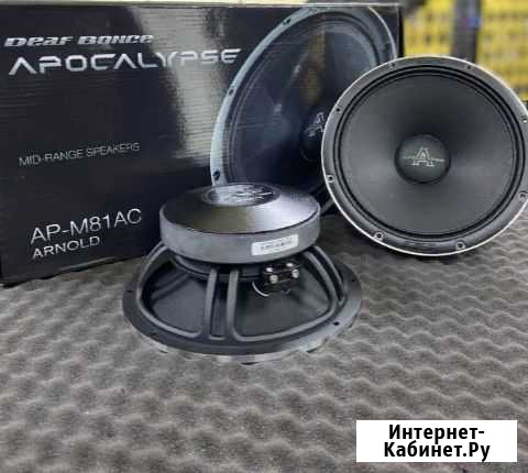 Новая эстрадная акустика 20см Apocalypse AP-M81AC Белгород - изображение 1