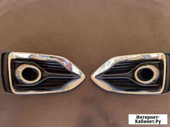 Рамка птф туманки Hyundai Solaris 2 2018 под линзу Махачкала