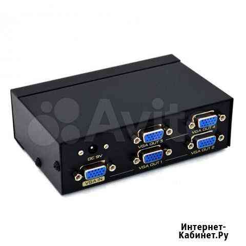 VGA Разветвитель (Splitter) VGA-2504A, 4-ports Челябинск