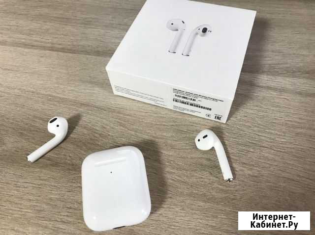 Наушники Apple AirPods 2 mrxj2 Красноярск - изображение 1