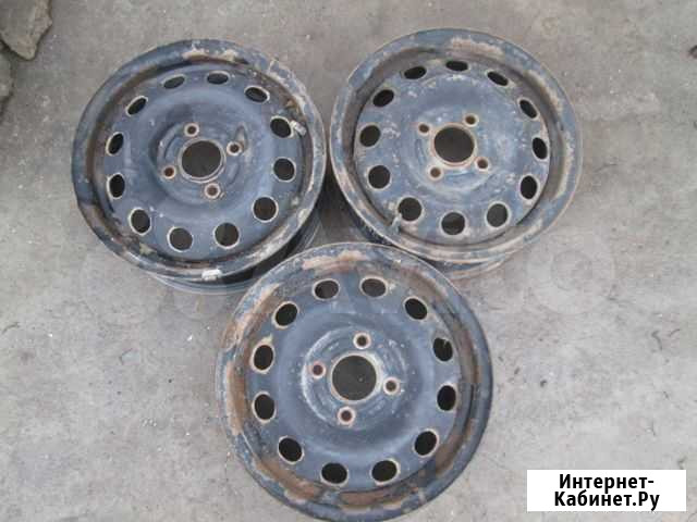 Оригиналы R14x5,5j 4x108 ET47,5 d64,3 от форд Волгоград - изображение 1