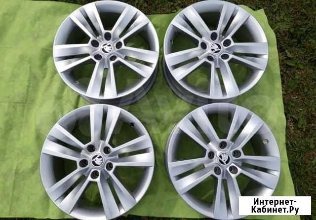 Диски skoda R17 5x112 оригинал 565601025a Оренбург - изображение 1