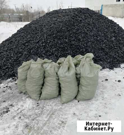 Уголь каменный в мешках по 40 литров Самара - изображение 1