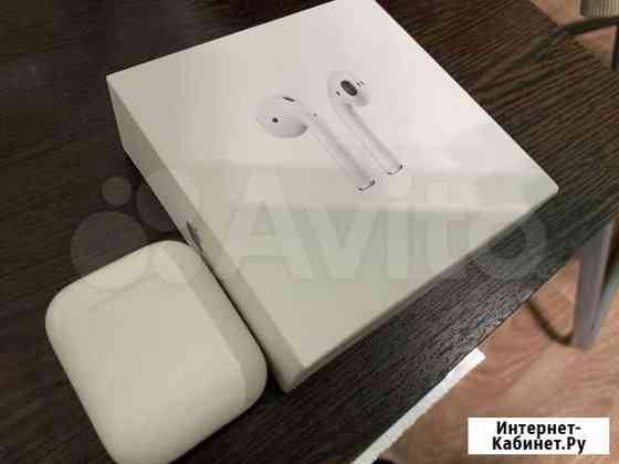 Airpods 2 оригинал с чеком на гарантии Санкт-Петербург