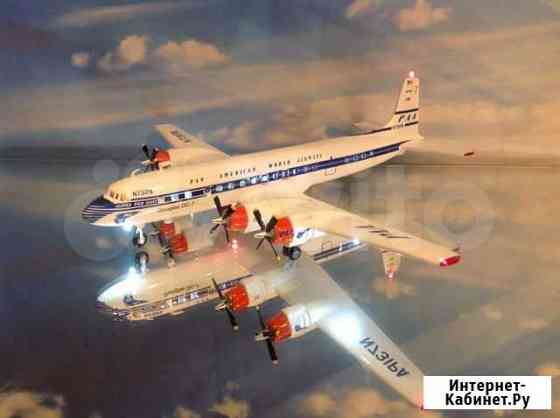 Модель самолета DC-7.1/122.Очень редкий Иркутск