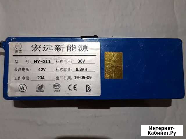 Аккумулятор 10S 2P 36в 6А (18650) Ливны - изображение 1