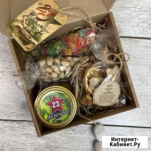 Подарок с медом и сухофруктамм на 23 февраля Казань - изображение 1