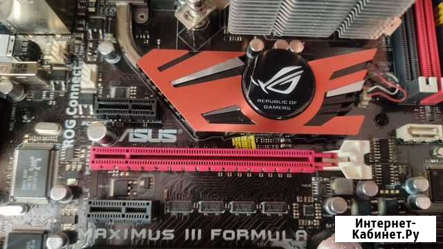 Комплект Материнская плата asus maximus III formul Барнаул - изображение 1