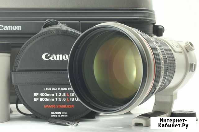 Canon EF 400mm f/2.8 L IS USM (Made in Japan) Санкт-Петербург - изображение 1