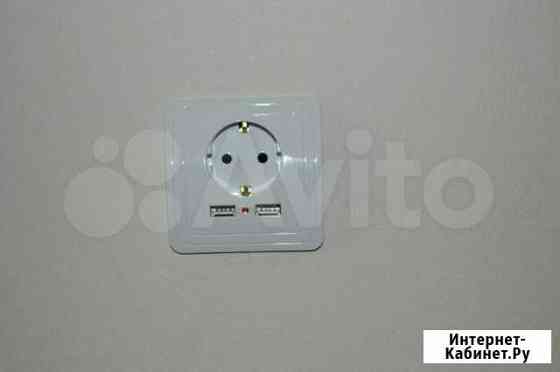 Розетка с 2 Usb портами Новосибирск