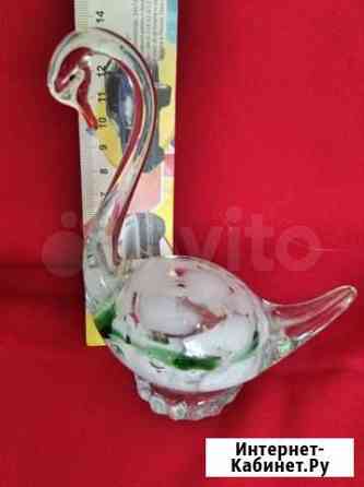 Лебедь, стекло, СССР, красивые Белгород