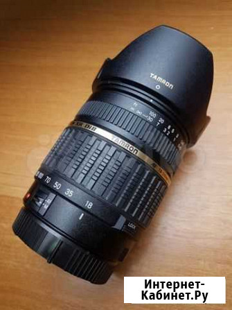 Объектив Tamron 18-200mm f3.5-6,3 Canon Ленинск-Кузнецкий - изображение 1