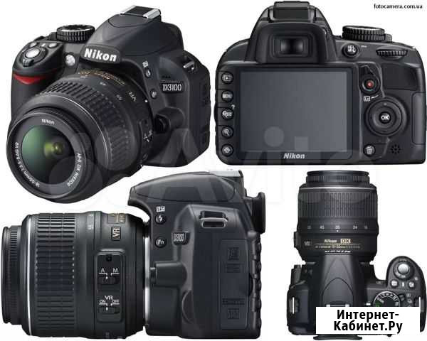 Nikon D3100 + объектив 18-55 Белгород - изображение 1
