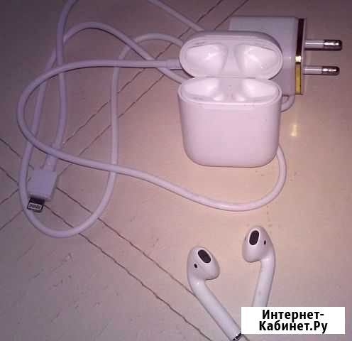 Наушники apple AirPods оригинал Лобня - изображение 1