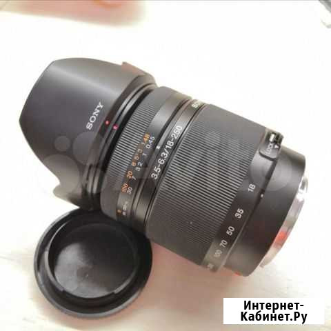 Объектив sony SAL18250 18-250 mm Лыткарино - изображение 1