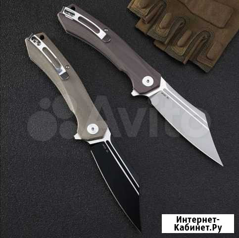 Нож флиппер Окаменевшая рыба PF939 Красноярск - изображение 1