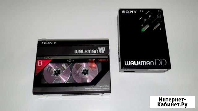 Кассетные плееры Sony WM-W800 и WM-DD Москва - изображение 1