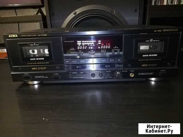 Двухкассетная дека Aiwa AD WX888 Новосибирск - изображение 1