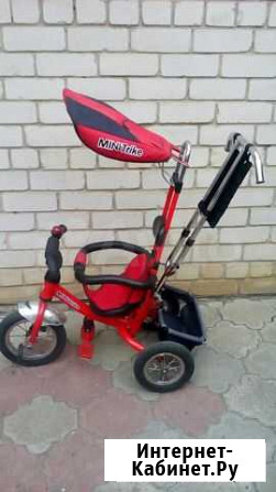 Велосипед детский трехколесный с ручкой Trike Воронеж - изображение 1