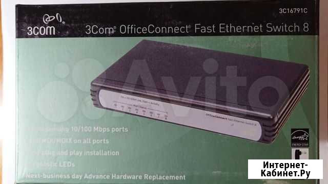 Коммутатор 3Com OfficeConnect Fast Ethernet Switch Старый Оскол - изображение 1
