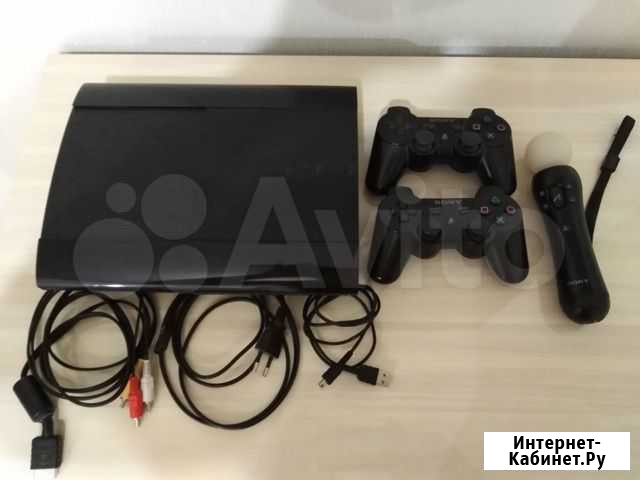 Sony PlayStation 3 (модель cech-4208C 500Гб) Курск - изображение 1