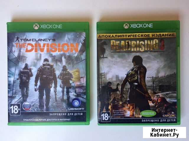 Игры на Xbox One Tom Clancys: Division, Deadrising Барнаул - изображение 1