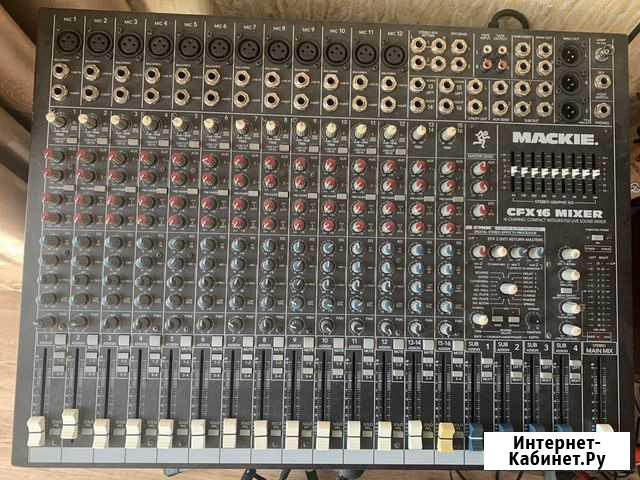 Микшерный пульт Mackie CFX16 Mixer Хабаровск - изображение 1