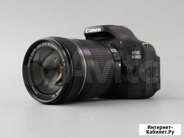 Фотоаппарат Canon 600D kit 18-135mm f3.5-5.6 is бу Новосибирск - изображение 1