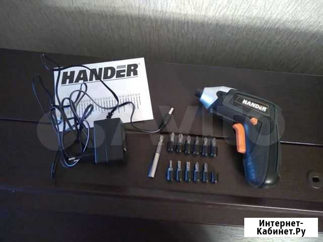 Отвёртка аккумуляторная hander HAS-37N Воронеж - изображение 1