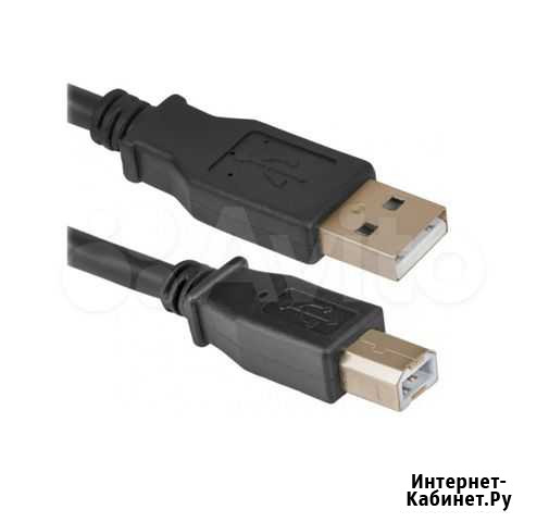 Кабель USB 2.0 USB A(m) - USB B(m) длина 1.8 метра Иркутск - изображение 1