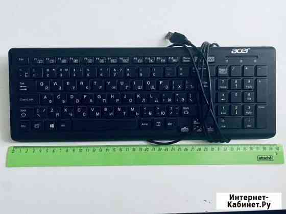 Клавиатура Acer SK-9626 USB Slim Коммунарка