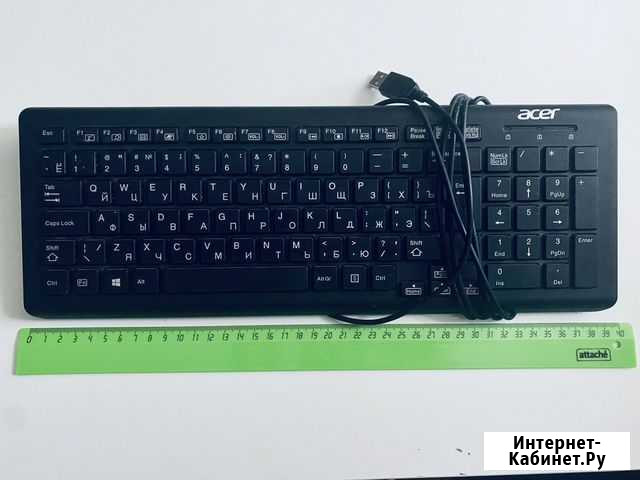 Клавиатура Acer SK-9626 USB Slim Коммунарка - изображение 1