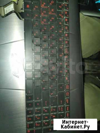 Продам клавиатуру от asus gl552v, залитая, требует Уфа - изображение 1
