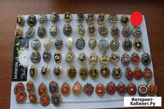 Значки коллекционные Знаки 12 гумо военные Пенза